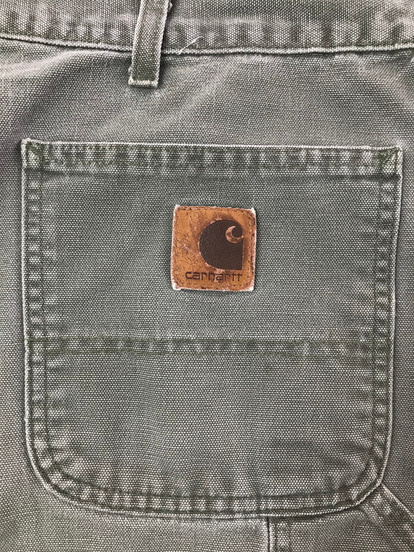 【中古品】【メンズ】 CARHARTT カーハート DUCK PAINTER PANTS MOSS B11MOS メキシコ製 ダック ペインター パンツ ボトムス 157-260827-rt-16-tagh サイズ：36×32 カラー：グレー系 万代Net店