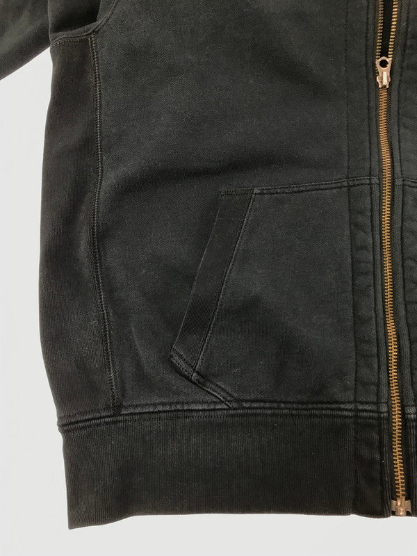【中古品】【メンズ】 POLO RALPH LAUREN ポロ・ラルフローレン 90's BOSTON UNIVERSITY ZIP UP HOODIE 90年代 フルジップ パーカー トップス 146-260823-rt-19-tagh サイズ：XL カラー：ブラック 万代Net店