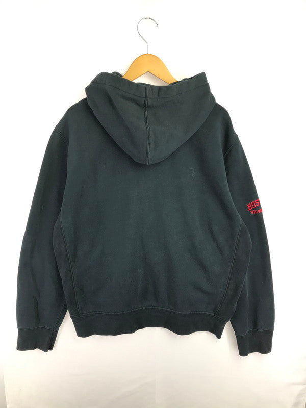 【中古品】【メンズ】 POLO RALPH LAUREN ポロ・ラルフローレン 90's BOSTON UNIVERSITY ZIP UP HOODIE 90年代 フルジップ パーカー トップス 146-260823-rt-19-tagh サイズ：XL カラー：ブラック 万代Net店