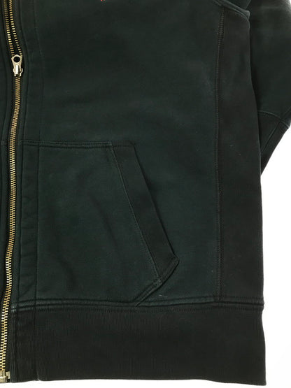 【中古品】【メンズ】 POLO RALPH LAUREN ポロ・ラルフローレン 90's BOSTON UNIVERSITY ZIP UP HOODIE 90年代 フルジップ パーカー トップス 146-260823-rt-19-tagh サイズ：XL カラー：ブラック 万代Net店