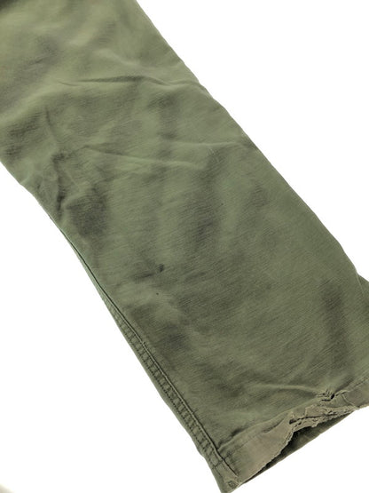 【現状渡し品】【メンズ】 US ARMY アメリカ軍 OG-107 60S-70S BAKER PANTS OLIVE 8405-082-6619 ベイカー パンツ ボトムス 157-260827-rt-08-tagh サイズ：40×33 カラー：グリーン 万代Net店