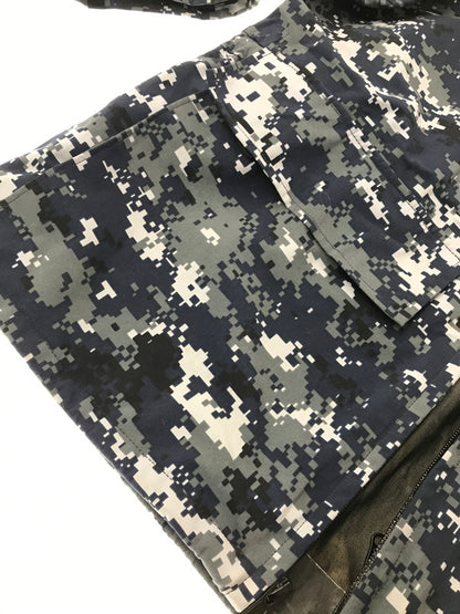 【中古品】【メンズ】 US NAVY アメリカ海軍 GORE-TEX PARKA NAVY DEGITAL CAMO 8415-01-539-9682 ゴアテックス パーカー アウター 146-260826-rt-17-tagh サイズ：M カラー：ネイビー 万代Net店