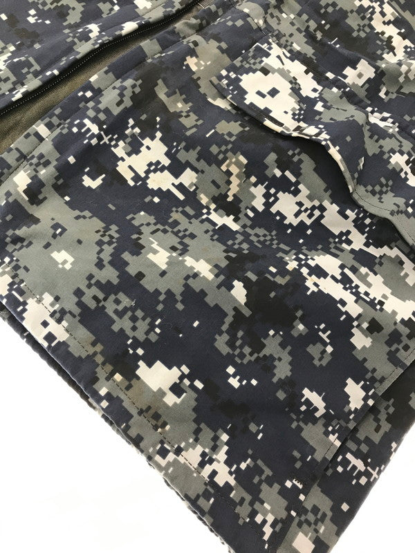 【中古品】【メンズ】 US NAVY アメリカ海軍 GORE-TEX PARKA NAVY DEGITAL CAMO 8415-01-539-9682 ゴアテックス パーカー アウター 146-260826-rt-17-tagh サイズ：M カラー：ネイビー 万代Net店