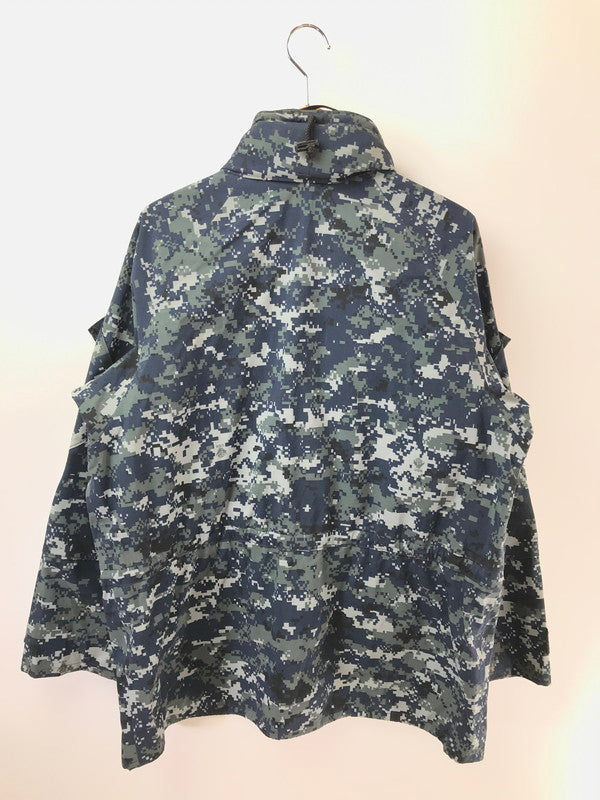 【中古品】【メンズ】 US NAVY アメリカ海軍 GORE-TEX PARKA NAVY DEGITAL CAMO 8415-01-539-9682 ゴアテックス パーカー アウター 146-260826-rt-17-tagh サイズ：M カラー：ネイビー 万代Net店