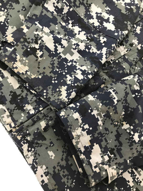【中古品】【メンズ】 US NAVY アメリカ海軍 GORE-TEX PARKA NAVY DEGITAL CAMO 8415-01-539-9682 ゴアテックス パーカー アウター 146-260826-rt-17-tagh サイズ：M カラー：ネイビー 万代Net店