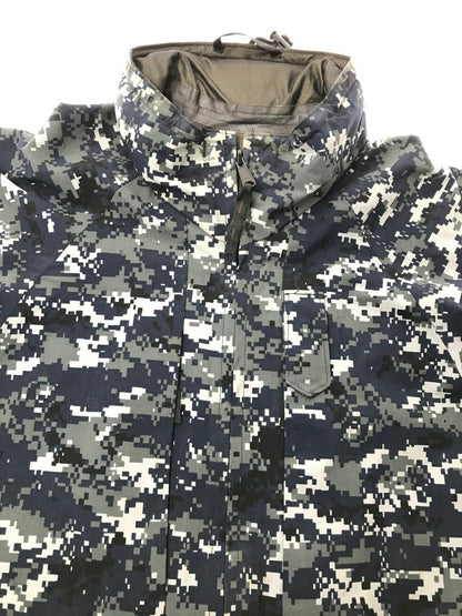【中古品】【メンズ】 US NAVY アメリカ海軍 GORE-TEX PARKA NAVY DEGITAL CAMO 8415-01-539-9682 ゴアテックス パーカー アウター 146-260826-rt-17-tagh サイズ：M カラー：ネイビー 万代Net店