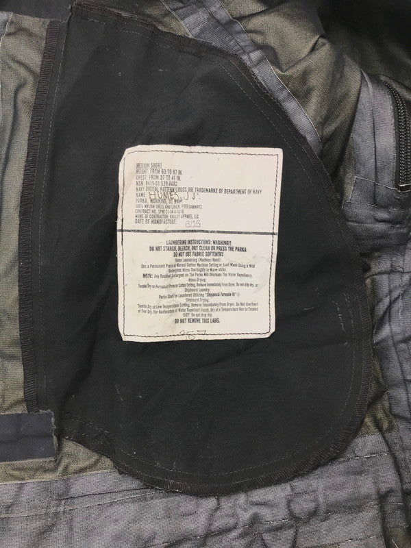 【中古品】【メンズ】 US NAVY アメリカ海軍 GORE-TEX PARKA NAVY DEGITAL CAMO 8415-01-539-9682 ゴアテックス パーカー アウター 146-260826-rt-17-tagh サイズ：M カラー：ネイビー 万代Net店