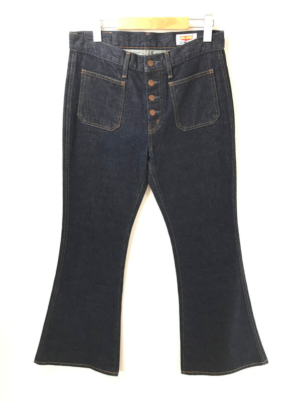 【中古品】【メンズ】 BIG JOHN ビッグジョン BELL BOTTOM MH402B ベル ボトム 156-260829-rt-26-tagh サイズ：33 カラー：インディゴ 万代Net店