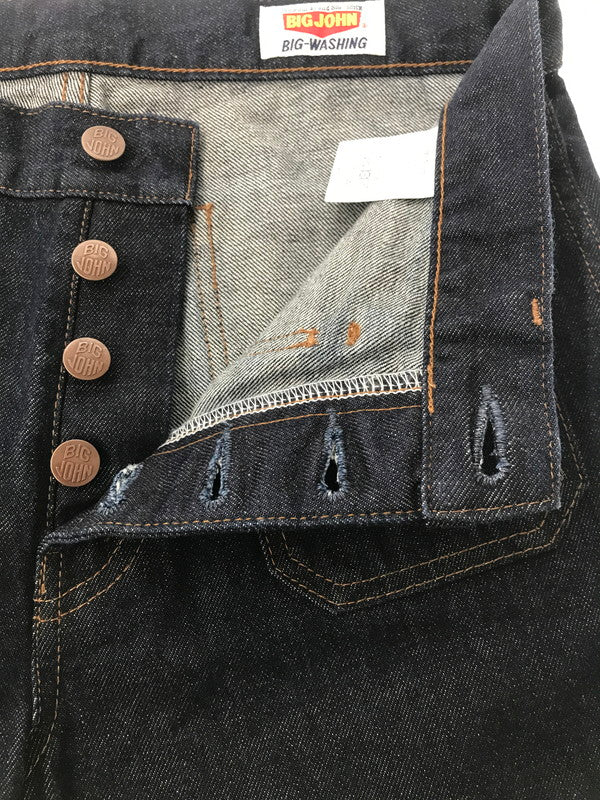 【中古品】【メンズ】 BIG JOHN ビッグジョン BELL BOTTOM MH402B ベル ボトム 156-260829-rt-26-tagh サイズ：33 カラー：インディゴ 万代Net店