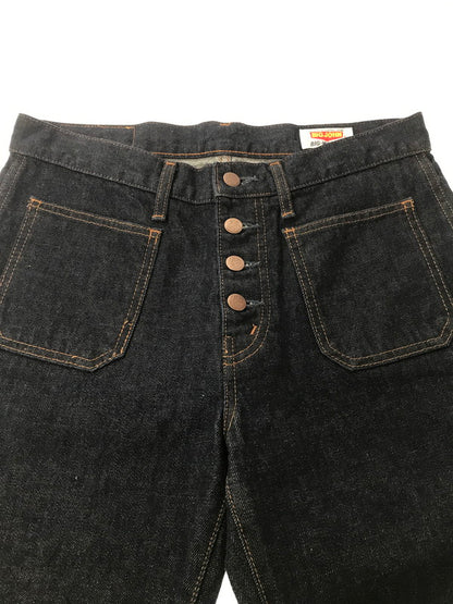 【中古品】【メンズ】 BIG JOHN ビッグジョン BELL BOTTOM MH402B ベル ボトム 156-260829-rt-26-tagh サイズ：33 カラー：インディゴ 万代Net店