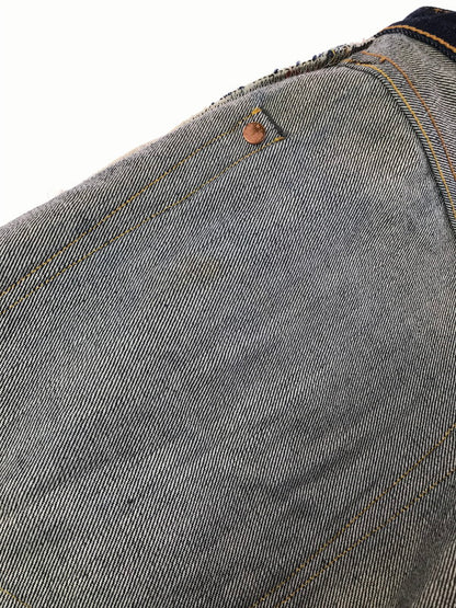 【中古品】【メンズ】 MISTER FREEDOM ミスター フリーダム × SUGAR CANE シュガーケーン DENIM PANTS デニムパンツ USA製 ジーンズ 156-260829-rt-17-tagh サイズ：W32 L34 カラー：インディゴ 万代Net店