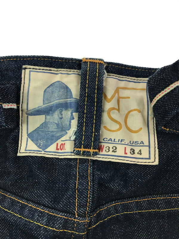【中古品】【メンズ】 MISTER FREEDOM ミスター フリーダム × SUGAR CANE シュガーケーン DENIM PANTS デニムパンツ USA製 ジーンズ 156-260829-rt-17-tagh サイズ：W32 L34 カラー：インディゴ 万代Net店