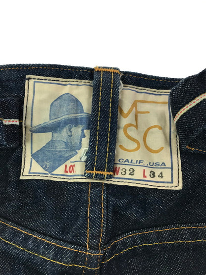 【中古品】【メンズ】 MISTER FREEDOM ミスター フリーダム × SUGAR CANE シュガーケーン DENIM PANTS デニムパンツ USA製 ジーンズ 156-260829-rt-17-tagh サイズ：W32 L34 カラー：インディゴ 万代Net店