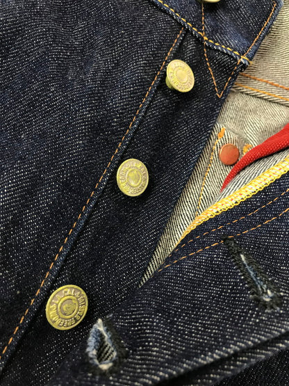 【中古品】【メンズ】 MISTER FREEDOM ミスター フリーダム × SUGAR CANE シュガーケーン DENIM PANTS デニムパンツ USA製 ジーンズ 156-260829-rt-17-tagh サイズ：W32 L34 カラー：インディゴ 万代Net店