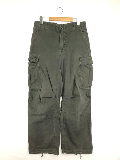 【中古品】【メンズ】 US ARMY アメリカ軍 60's CARGO PANTS 8405-935-3305 68年製 SCOVILLジッパー 60年代 カーゴ パンツ ボトムス ヴィンテージ 157-260827-rt-17-tagh サイズ：S カラー：グリーン系 万代Net店