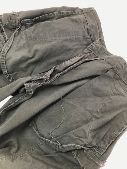 【中古品】【メンズ】 US ARMY アメリカ軍 60's CARGO PANTS 8405-935-3305 68年製 SCOVILLジッパー 60年代 カーゴ パンツ ボトムス ヴィンテージ 157-260827-rt-17-tagh サイズ：S カラー：グリーン系 万代Net店