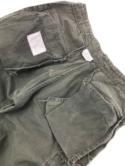 【中古品】【メンズ】 US ARMY アメリカ軍 60's CARGO PANTS 8405-935-3305 68年製 SCOVILLジッパー 60年代 カーゴ パンツ ボトムス ヴィンテージ 157-260827-rt-17-tagh サイズ：S カラー：グリーン系 万代Net店