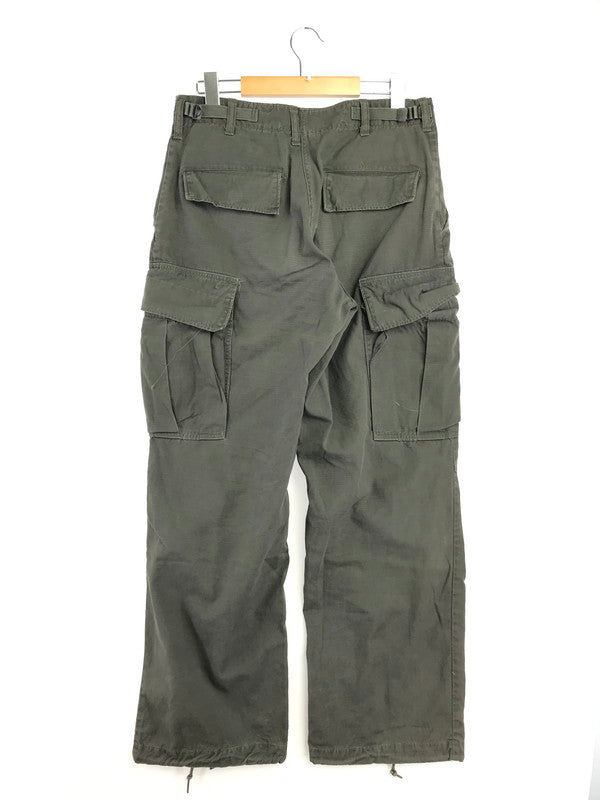 【中古品】【メンズ】 US ARMY アメリカ軍 60's CARGO PANTS 8405-935-3305 68年製 SCOVILLジッパー 60年代 カーゴ パンツ ボトムス ヴィンテージ 157-260827-rt-17-tagh サイズ：S カラー：グリーン系 万代Net店