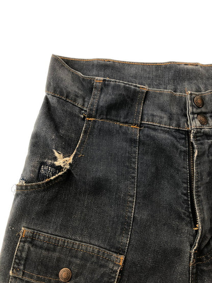 【現状渡し品】【メンズ】 LEVI'S リーバイス 70's BUSH PANTS NAVY 20676-7618 75年製 ブッシュ パンツ ボトムス 157-260827-rt-09-tagh サイズ：不明 下記参照 カラー：ネイビー 万代Net店