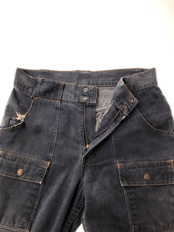 【現状渡し品】【メンズ】 LEVI'S リーバイス 70's BUSH PANTS NAVY 20676-7618 75年製 ブッシュ パンツ ボトムス 157-260827-rt-09-tagh サイズ：不明 下記参照 カラー：ネイビー 万代Net店