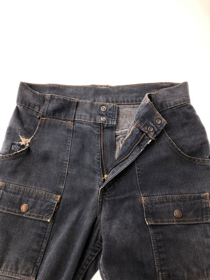 【現状渡し品】【メンズ】 LEVI'S リーバイス 70's BUSH PANTS NAVY 20676-7618 75年製 ブッシュ パンツ ボトムス 157-260827-rt-09-tagh サイズ：不明 下記参照 カラー：ネイビー 万代Net店