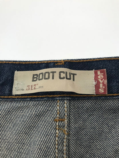 【中古品】【メンズ】 LEVI'S リーバイス 517 BOOT CUT DENIM PANTS 00517-0216 メキシコ製 ブーツ カット デニム パンツ ジーンズ 157-260829-rt-25-tagh サイズ：34×30 カラー：インディゴ 万代Net店