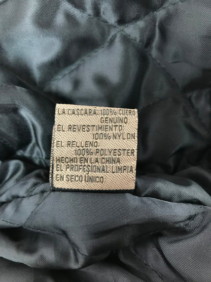 【中古品】【メンズ】 SANTA FE OUTBACK サンタ フェ オートバック SUEDE LEATHER JACKET BLACK スエード レザー ジャケット アウター 146-260827-rt-11-tagh サイズ：L カラー：ブラック 万代Net店