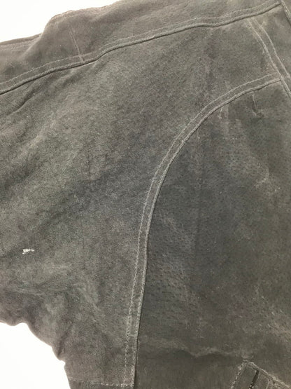 【中古品】【メンズ】 SANTA FE OUTBACK サンタ フェ オートバック SUEDE LEATHER JACKET BLACK スエード レザー ジャケット アウター 146-260827-rt-11-tagh サイズ：L カラー：ブラック 万代Net店