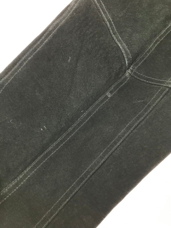 【中古品】【メンズ】 SANTA FE OUTBACK サンタ フェ オートバック SUEDE LEATHER JACKET BLACK スエード レザー ジャケット アウター 146-260827-rt-11-tagh サイズ：L カラー：ブラック 万代Net店