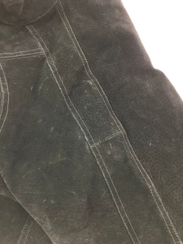 【中古品】【メンズ】 SANTA FE OUTBACK サンタ フェ オートバック SUEDE LEATHER JACKET BLACK スエード レザー ジャケット アウター 146-260827-rt-11-tagh サイズ：L カラー：ブラック 万代Net店
