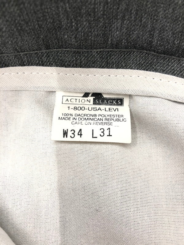 【中古品】【メンズ】 LEVI'S リーバイス 90's ACTION SLACKS GRAY 47690-2753 98年製 アクション スラックス 157-260827-rt-03-tagh サイズ：34×31 カラー：グレー 万代Net店