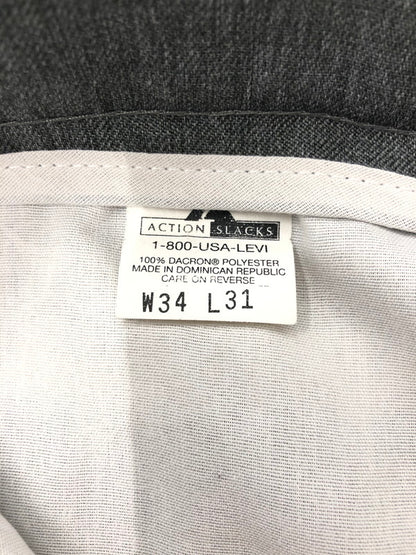 【中古品】【メンズ】 LEVI'S リーバイス 90's ACTION SLACKS GRAY 47690-2753 98年製 アクション スラックス 157-260827-rt-03-tagh サイズ：34×31 カラー：グレー 万代Net店
