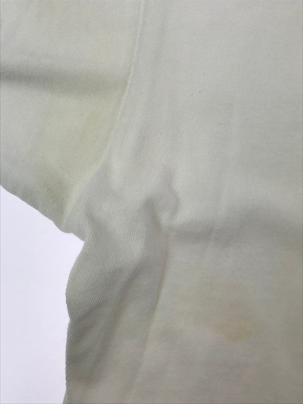 【現状渡し品】【メンズ】 CHAMPION チャンピオン 80's STRUG USAFA RINGER T-SHIRT USA製 トリコタグ リンガー Tシャツ トップス ヴィンテージ 146-260825-rt-13-tagh サイズ：M カラー：ホワイト 万代Net店