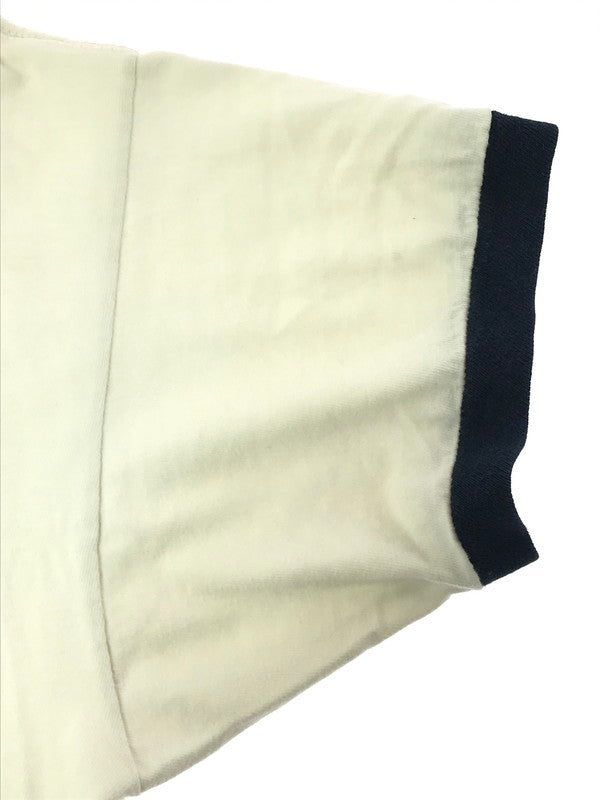 【現状渡し品】【メンズ】 CHAMPION チャンピオン 80's STRUG USAFA RINGER T-SHIRT USA製 トリコタグ リンガー Tシャツ トップス ヴィンテージ 146-260825-rt-13-tagh サイズ：M カラー：ホワイト 万代Net店