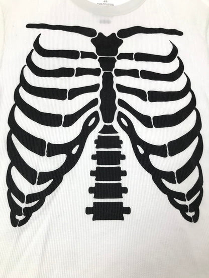 【中古品】【メンズ】 SUPREME シュプリーム × HANES ヘインズ BONES THERMAL CREW ボーン サーマル クルーネック Tシャツ トップス 149-260829-rt-57-tagh サイズ：L カラー：ホワイト 万代Net店