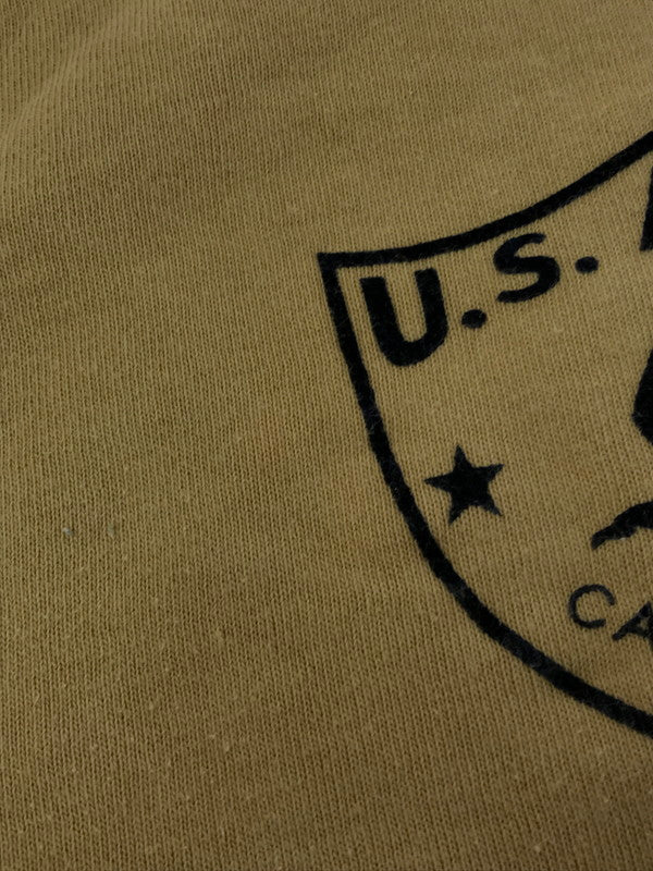 【現状渡し品】【メンズ】 WAREHOUSE ウエアハウス 21AW CAMP MCCOY MILITARY SWEAT 478CAM-21 LOT.478 ミリタリー スウェット トレーナー トップス 145-260825-rt-17-tagh サイズ：42 カラー：ベージュ 万代Net店