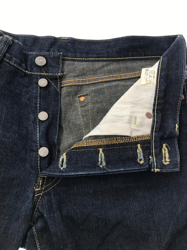 【中古品】【メンズ】 STUDIO D'ARTISAN ステュディオ ダルチザン 14OZ TIGHT STRAIGHT DENIM PANTS 1473 左綾 14オンス タイト ストレート デニム パンツ 156-260829-rt-27-tagh サイズ：33 カラー：インディゴ 万代Net店