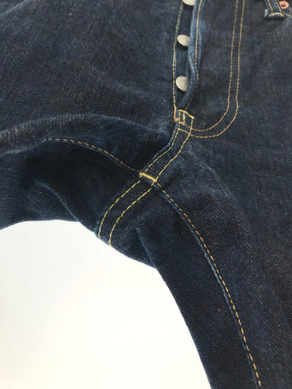 【中古品】【メンズ】 STUDIO D'ARTISAN ステュディオ ダルチザン 14OZ TIGHT STRAIGHT DENIM PANTS 1473 左綾 14オンス タイト ストレート デニム パンツ 156-260829-rt-27-tagh サイズ：33 カラー：インディゴ 万代Net店