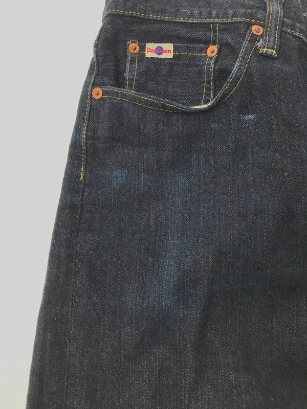 【中古品】【メンズ】 STUDIO D'ARTISAN ステュディオ ダルチザン 14OZ TIGHT STRAIGHT DENIM PANTS 1473 左綾 14オンス タイト ストレート デニム パンツ 156-260829-rt-27-tagh サイズ：33 カラー：インディゴ 万代Net店