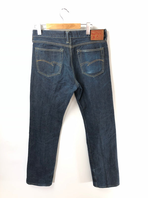【中古品】【メンズ】 STUDIO D'ARTISAN ステュディオ ダルチザン 14OZ TIGHT STRAIGHT DENIM PANTS 1473 左綾 14オンス タイト ストレート デニム パンツ 156-260829-rt-27-tagh サイズ：33 カラー：インディゴ 万代Net店