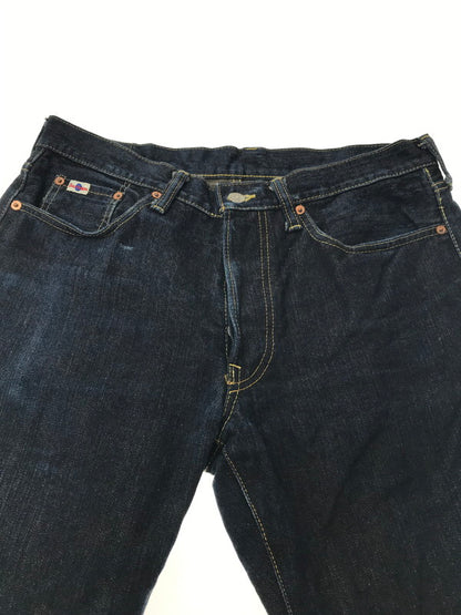 【中古品】【メンズ】 STUDIO D'ARTISAN ステュディオ ダルチザン 14OZ TIGHT STRAIGHT DENIM PANTS 1473 左綾 14オンス タイト ストレート デニム パンツ 156-260829-rt-27-tagh サイズ：33 カラー：インディゴ 万代Net店