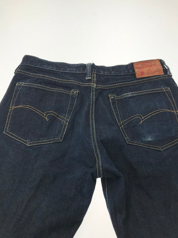 【中古品】【メンズ】 STUDIO D'ARTISAN ステュディオ ダルチザン 14OZ TIGHT STRAIGHT DENIM PANTS 1473 左綾 14オンス タイト ストレート デニム パンツ 156-260829-rt-27-tagh サイズ：33 カラー：インディゴ 万代Net店