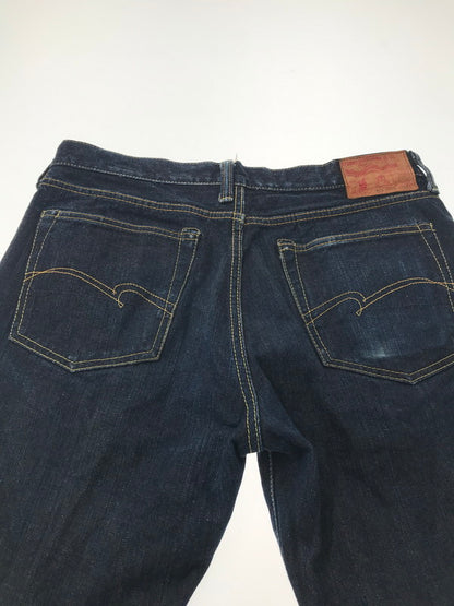 【中古品】【メンズ】 STUDIO D'ARTISAN ステュディオ ダルチザン 14OZ TIGHT STRAIGHT DENIM PANTS 1473 左綾 14オンス タイト ストレート デニム パンツ 156-260829-rt-27-tagh サイズ：33 カラー：インディゴ 万代Net店