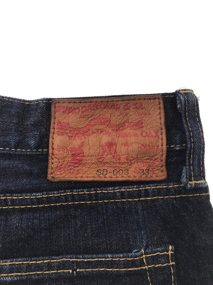 【中古品】【メンズ】 STUDIO D'ARTISAN ステュディオ ダルチザン 14OZ TIGHT STRAIGHT DENIM PANTS 1473 左綾 14オンス タイト ストレート デニム パンツ 156-260829-rt-27-tagh サイズ：33 カラー：インディゴ 万代Net店