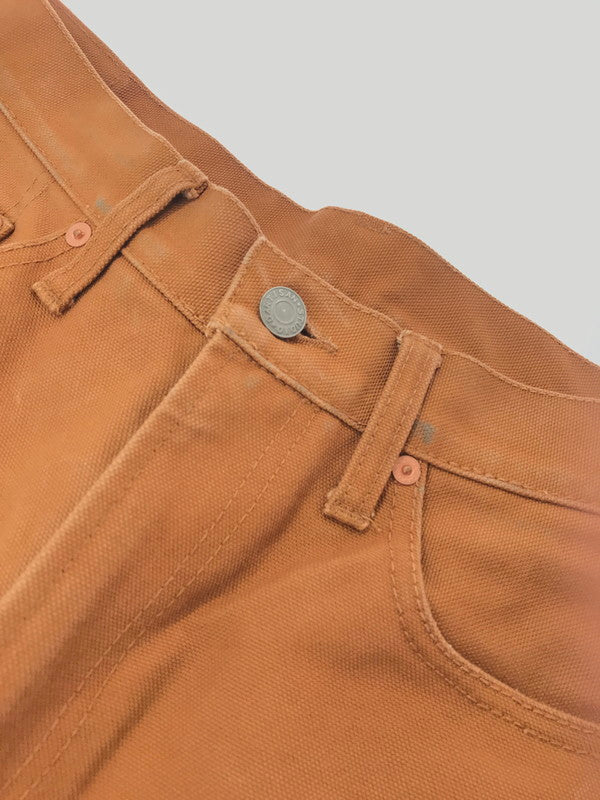 【中古品】【メンズ】 STUDIO D'ARTISAN ステュディオ ダルチザン HEAVY DUCK PANTS 1473 ヘビー ダック パンツ ボトムス 156-260829-rt-21-tagh サイズ：L カラー：ベージュ系 万代Net店