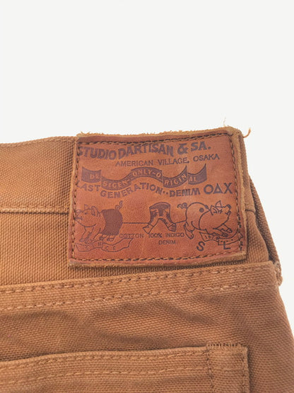 【中古品】【メンズ】 STUDIO D'ARTISAN ステュディオ ダルチザン HEAVY DUCK PANTS 1473 ヘビー ダック パンツ ボトムス 156-260829-rt-21-tagh サイズ：L カラー：ベージュ系 万代Net店