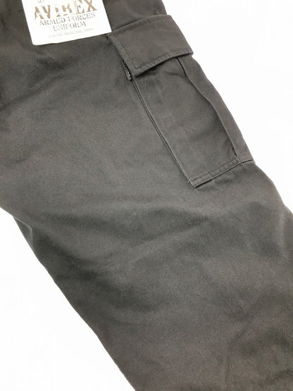 【中古品】【メンズ】 AVIREX アヴィレックス FATIGUE CROPPED PANTS 6166114 クロップド パンツ ボトムス 156-260829-rt-41-tagh サイズ：2XL カラー：ブラック 万代Net店