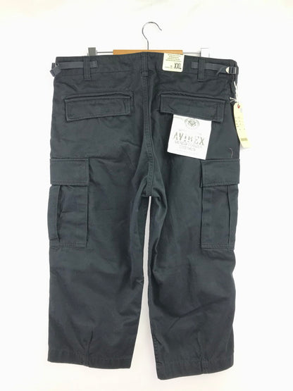 【中古品】【メンズ】 AVIREX アヴィレックス FATIGUE CROPPED PANTS 6166114 クロップド パンツ ボトムス 156-260829-rt-41-tagh サイズ：2XL カラー：ブラック 万代Net店