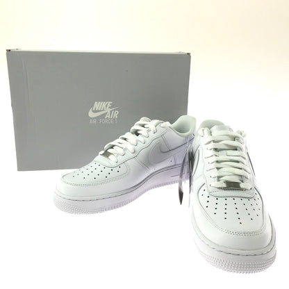 【中古美品】【メンズ】 NIKE ナイキ AIR FORCE 1 LOW '07 WHITE WHITE CW2288-111 エア フォース 1 ロー 07 スニーカー 靴 160-260830-rt-09-tagh サイズ：28cm US10 カラー：WHITE/WHITE 万代Net店