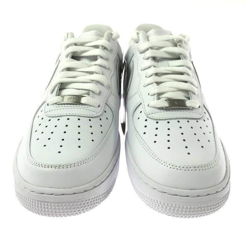 【中古美品】【メンズ】 NIKE ナイキ AIR FORCE 1 LOW '07 WHITE WHITE CW2288-111 エア フォース 1 ロー 07 スニーカー 靴 160-260830-rt-09-tagh サイズ：28cm US10 カラー：WHITE/WHITE 万代Net店